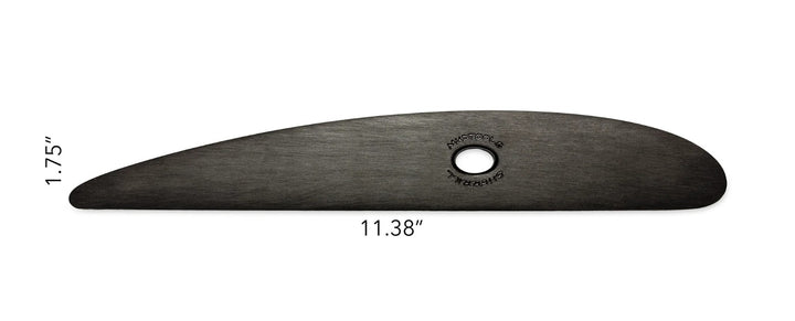 MUDTOOLS POLYMER PLATTER RIB: LARGE