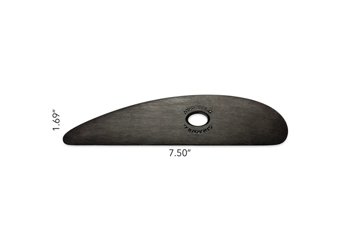 MUDTOOLS POLYMER PLATTER RIB: SMALL